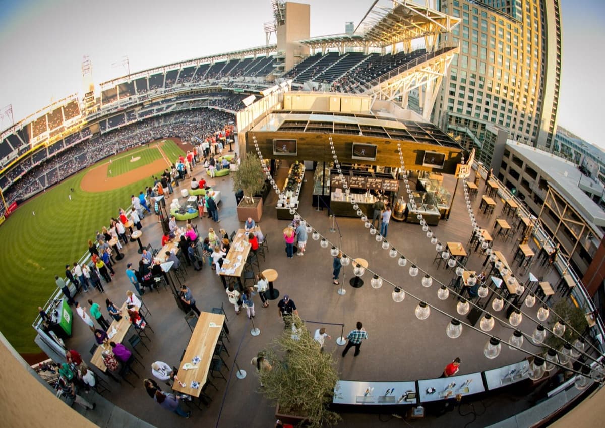 Petco Park rooftop party venue