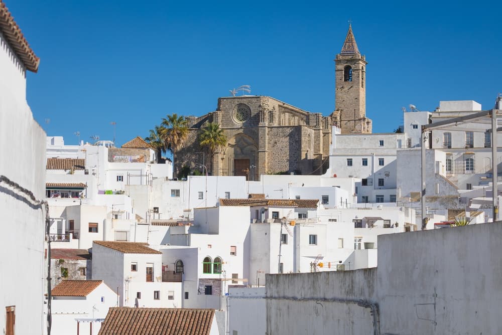 Historic white town Vejer de la Frontera, Cadiz