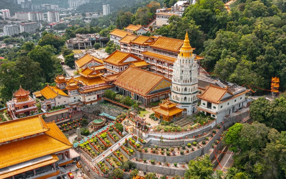 Kek Lok Si Temple near city, George Town