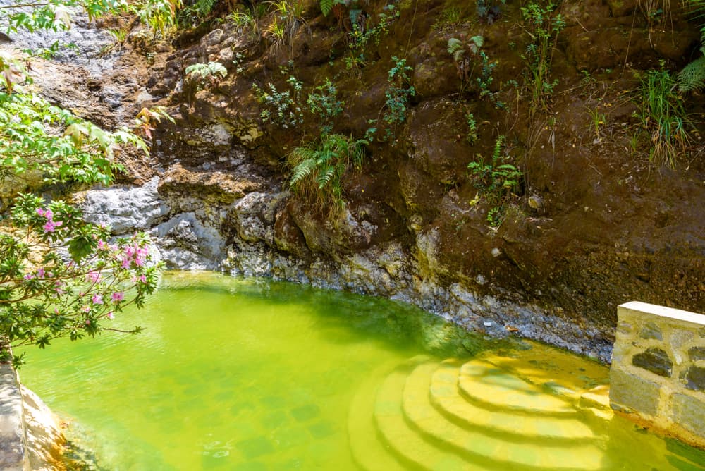 Ancient hot springs near the city, Quetzaltenango