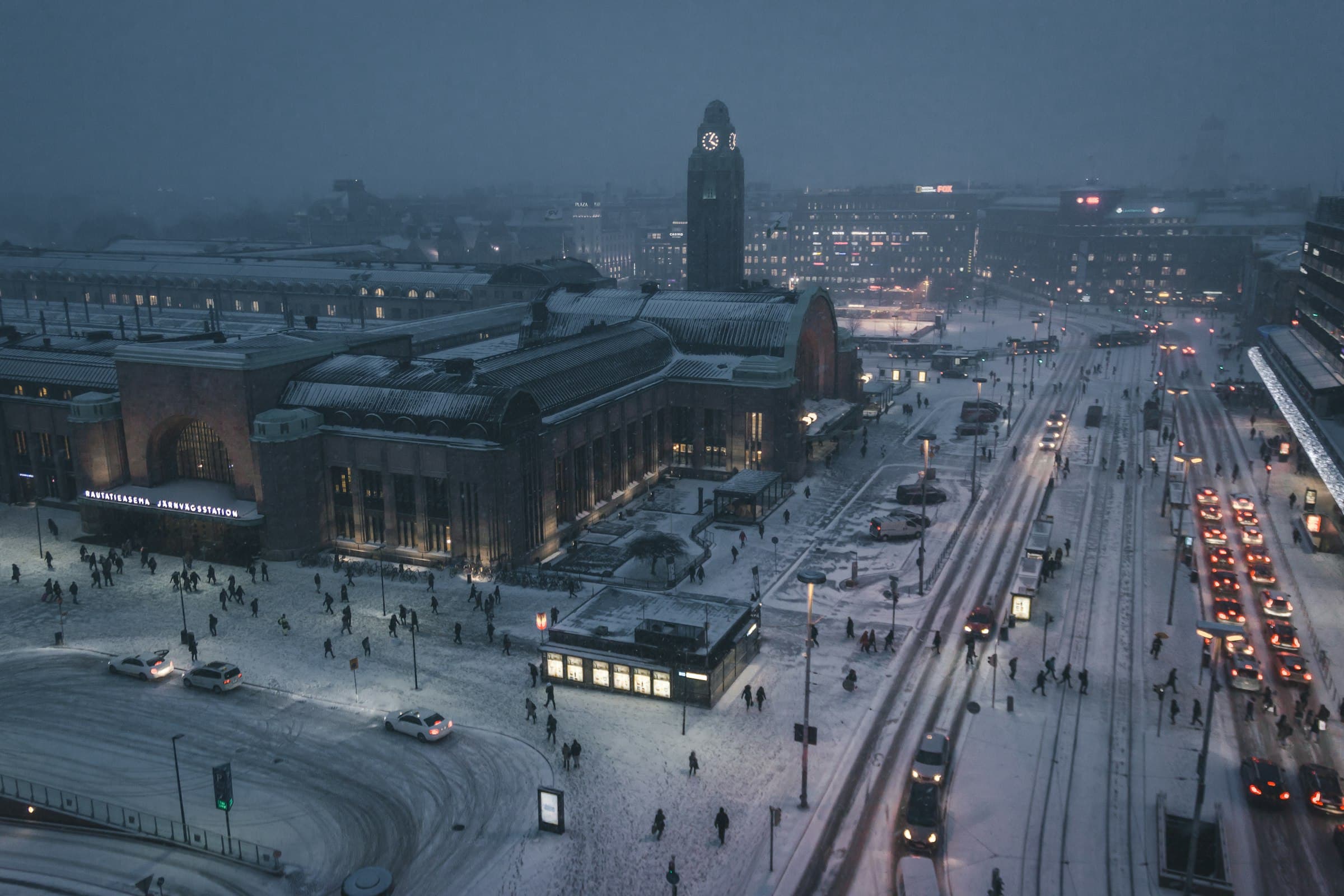 Moving to Finland means bringing a job, a school place or a business