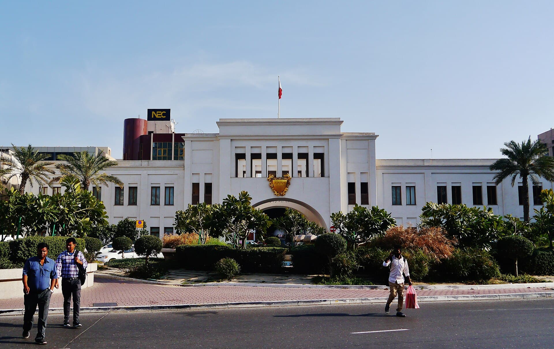 Bab al-Bahrain, the historic gateway building in central Manama