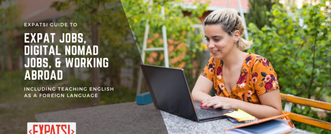 woman who's a digital nomad teaching english as a foreign language