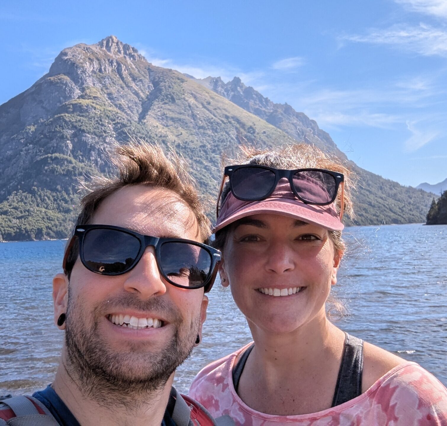 Caroline Lupini and partner