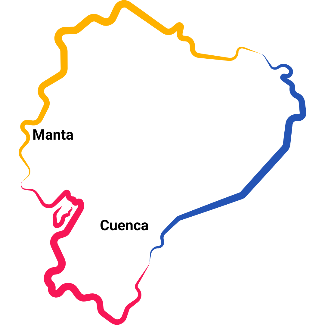 ecuador expat scouting trip map