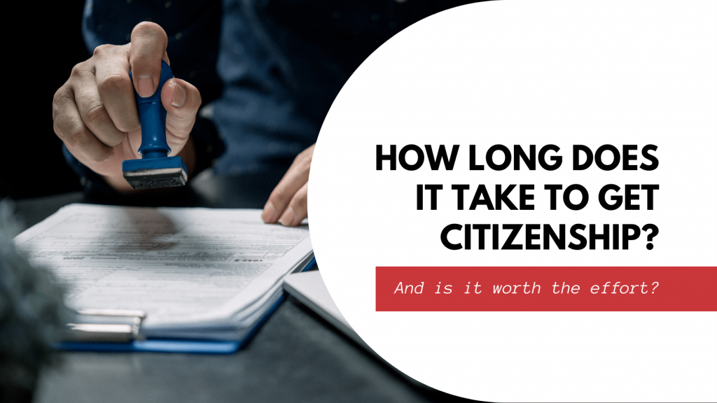 how long does it take an american to get citizenship in another country image