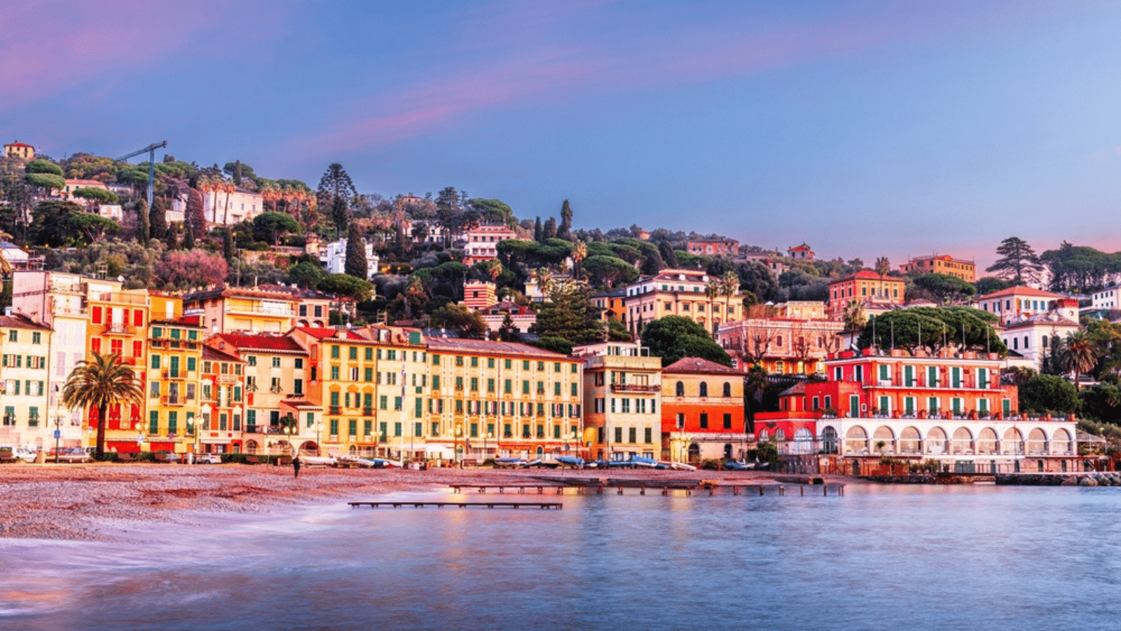 A cityscape in Italy.