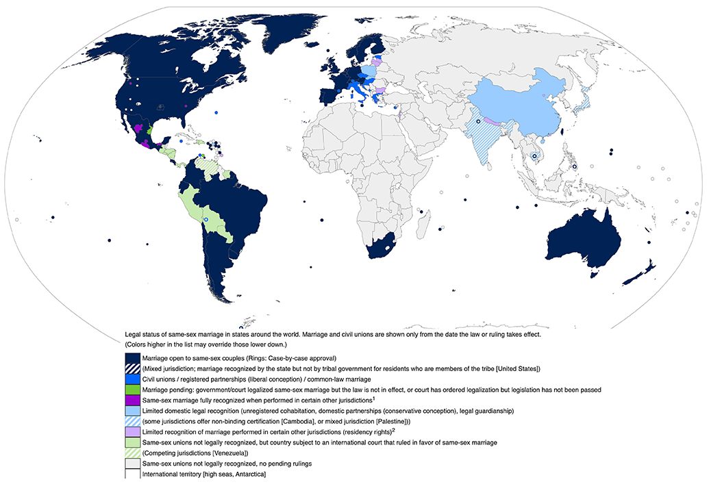 where gay marriage is legal